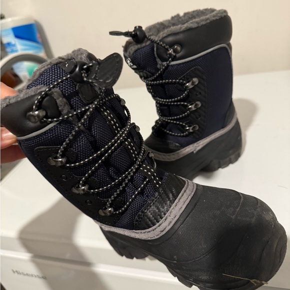 Kamik Black and Gray Snow Boots - Picture 2 of 5